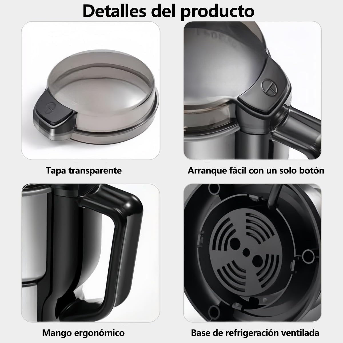 Molino Eléctrico de 400W para Granos ⚡💨 - GimidealMolino Eléctrico de 400W para Granos ⚡💨GimidealGimidealMolino Eléctrico de 400W para Granos ⚡💨