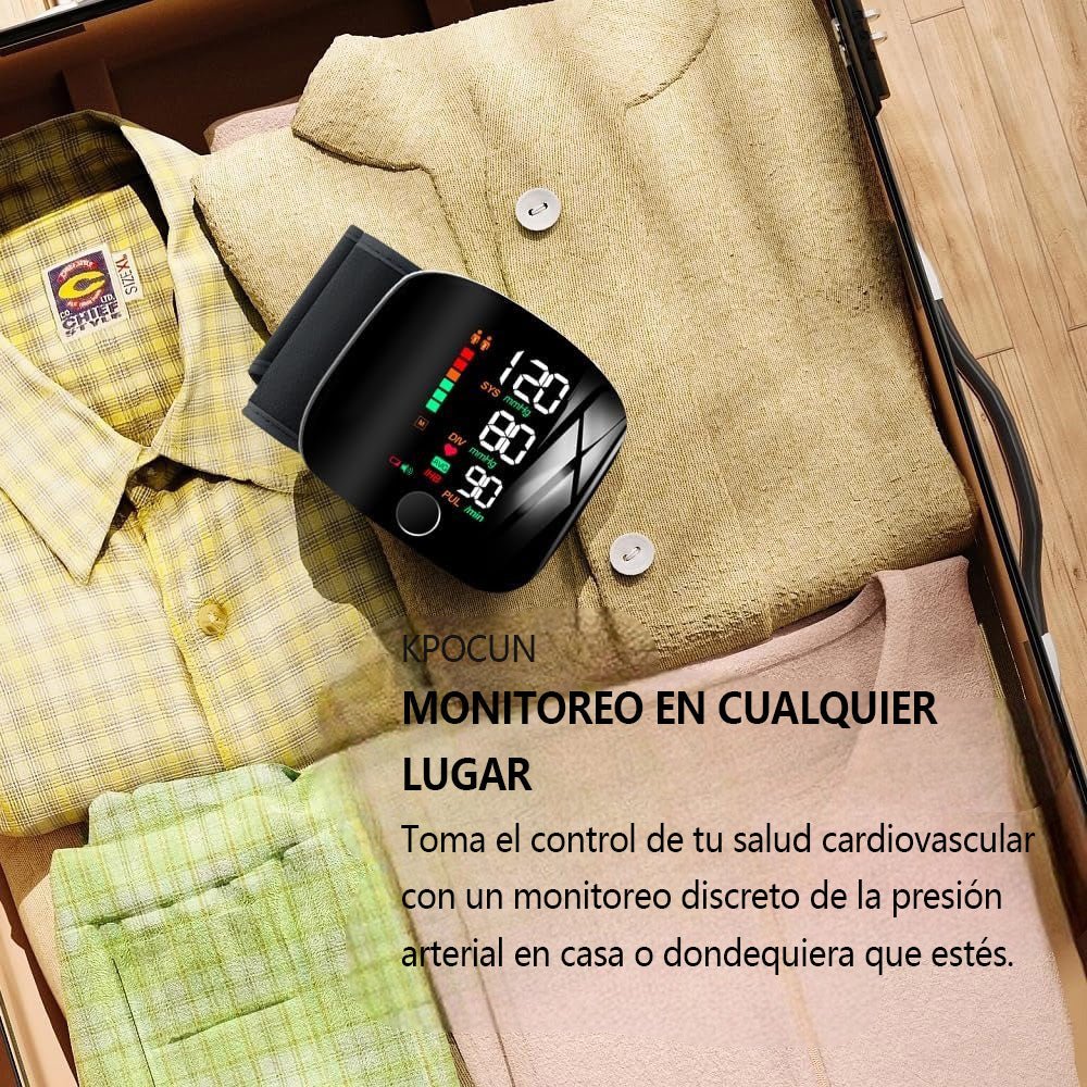 Monitor de presión arterial automático, pantalla grande retroiluminada, manguito ajustable, función de voz, con estuche de transporte 📊💡 - GimidealMonitor de presión arterial automático, pantalla grande retroiluminada, manguito ajustable, función de voz, con estuche de transporte 📊💡GimidealGimidealMonitor de presión arterial automático, pantalla grande retroiluminada, manguito ajustable, función de voz, con estuche de transporte 📊💡