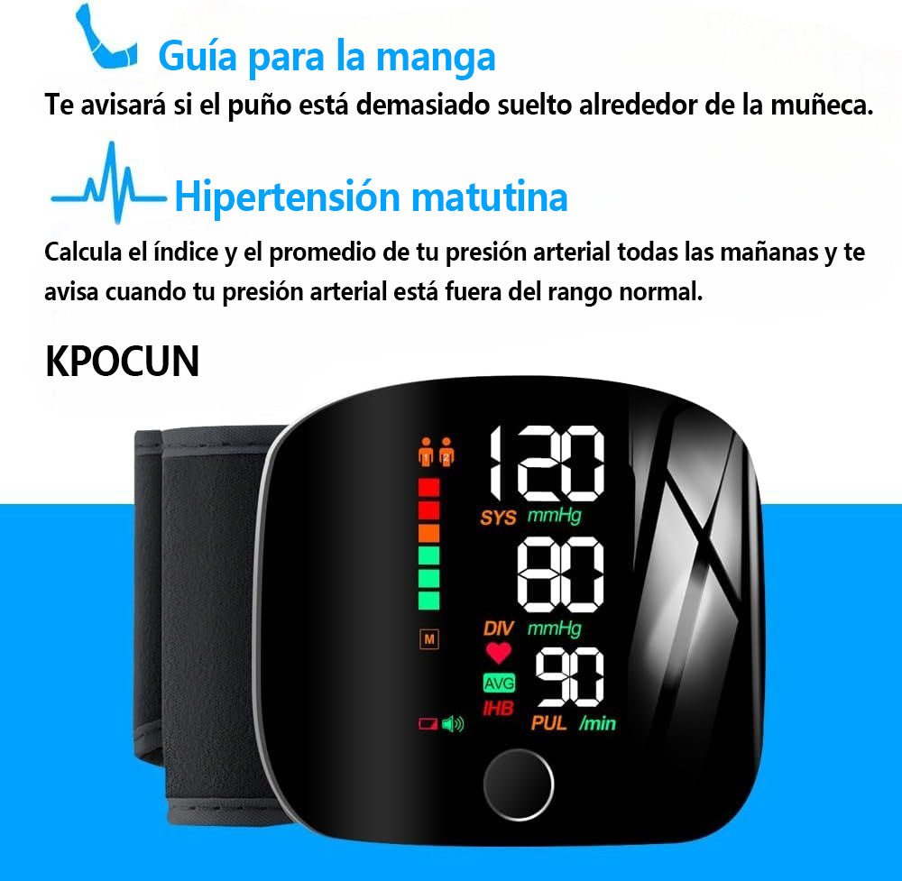 Monitor de presión arterial automático, pantalla grande retroiluminada, manguito ajustable, función de voz, con estuche de transporte 📊💡 - GimidealMonitor de presión arterial automático, pantalla grande retroiluminada, manguito ajustable, función de voz, con estuche de transporte 📊💡GimidealGimidealMonitor de presión arterial automático, pantalla grande retroiluminada, manguito ajustable, función de voz, con estuche de transporte 📊💡