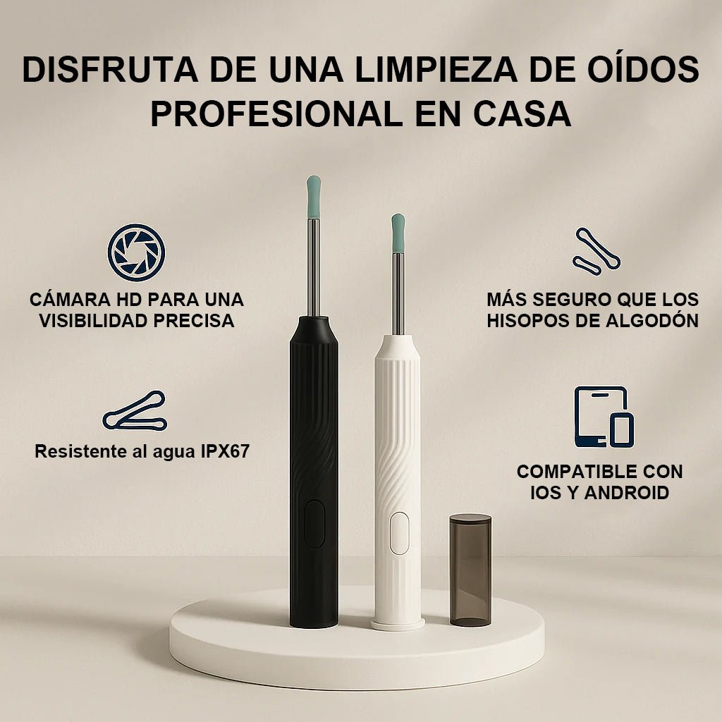 Otoscopio HD con Cámara 1080P, 6 Luces LED y Kit Limpieza Auditiva - GimidealOtoscopio HD con Cámara 1080P, 6 Luces LED y Kit Limpieza AuditivaGimidealGimidealOtoscopio HD con Cámara 1080P, 6 Luces LED y Kit Limpieza Auditiva