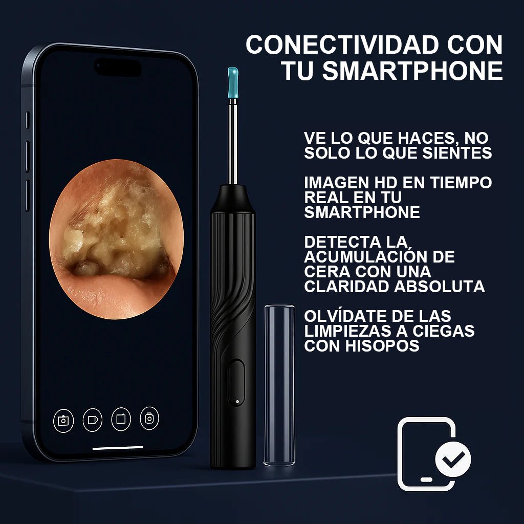 Otoscopio HD con Cámara 1080P, 6 Luces LED y Kit Limpieza Auditiva - GimidealOtoscopio HD con Cámara 1080P, 6 Luces LED y Kit Limpieza AuditivaGimidealGimidealOtoscopio HD con Cámara 1080P, 6 Luces LED y Kit Limpieza Auditiva
