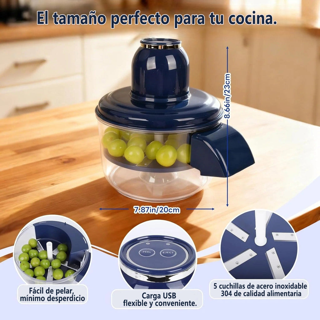 Pelador Eléctrico de Frutas y Verduras Sin Manos🍏✨ - GimidealPelador Eléctrico de Frutas y Verduras Sin Manos🍏✨GimidealGimidealPelador Eléctrico de Frutas y Verduras Sin Manos🍏✨