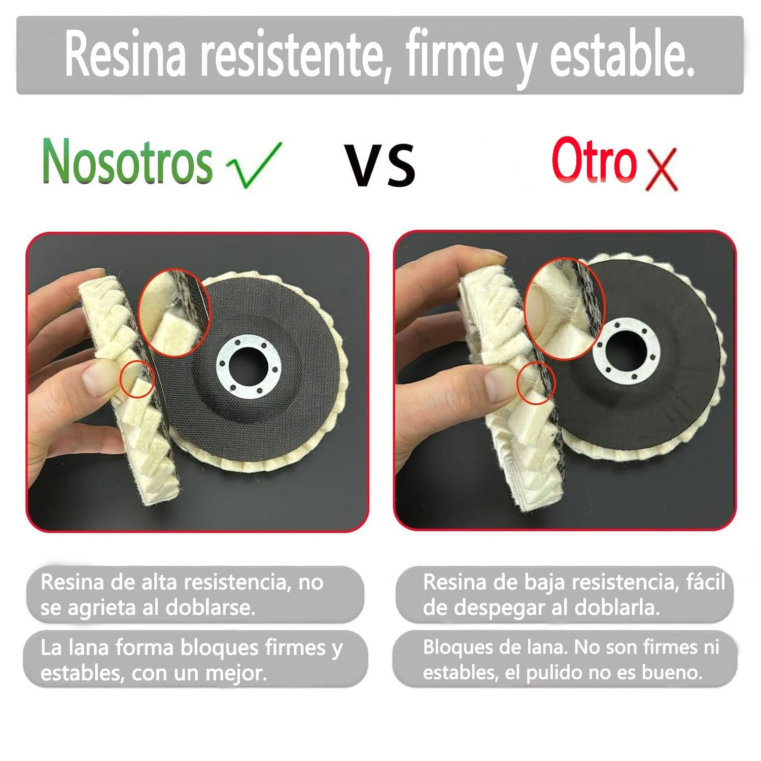 🔥 ¡Promoción de fin de año 49% de descuento! ✨ Set de Ruedas de Pulido de Lana de 5 Pulgadas para Amoladoras - Gimideal🔥 ¡Promoción de fin de año 49% de descuento! ✨ Set de Ruedas de Pulido de Lana de 5 Pulgadas para AmoladorasGimidealGimideal5 Pcs💥 ¡Mejor Descuento!🔥 ¡Promoción de fin de año 49% de descuento! ✨ Set de Ruedas de Pulido de Lana de 5 Pulgadas para Amoladoras