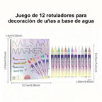 Set 12 Rotuladores Uñas Acrílicos 3D Secado Rápido - GimidealSet 12 Rotuladores Uñas Acrílicos 3D Secado RápidoGimidealGimidealSet 12 Rotuladores Uñas Acrílicos 3D Secado Rápido - Gimideal