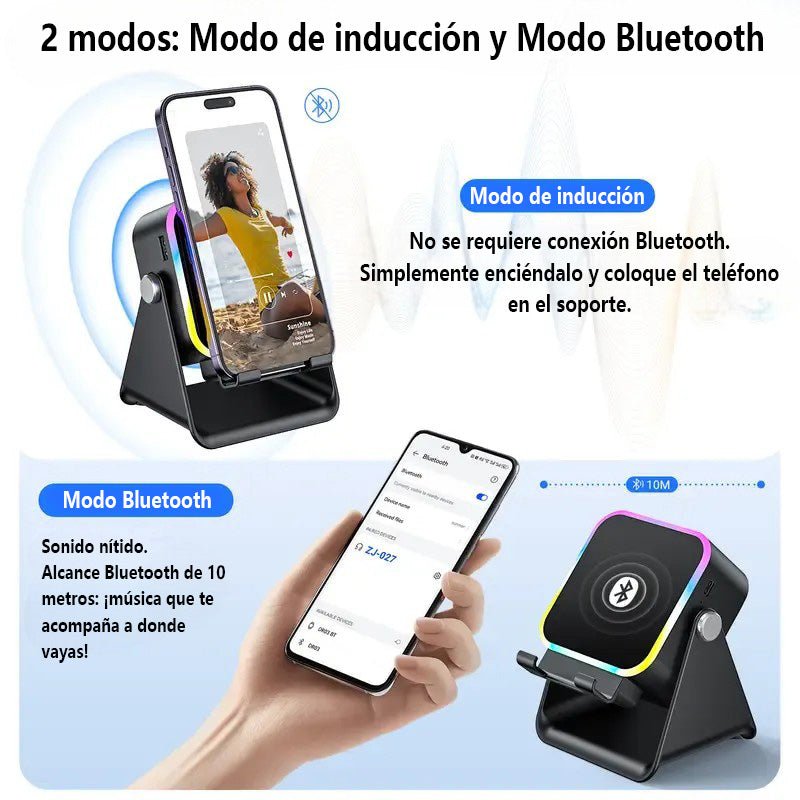 Soporte de altavoz inalámbrico con sensores 🎶 - GimidealSoporte de altavoz inalámbrico con sensores 🎶GimidealGimidealNegroSoporte de altavoz inalámbrico con sensores 🎶