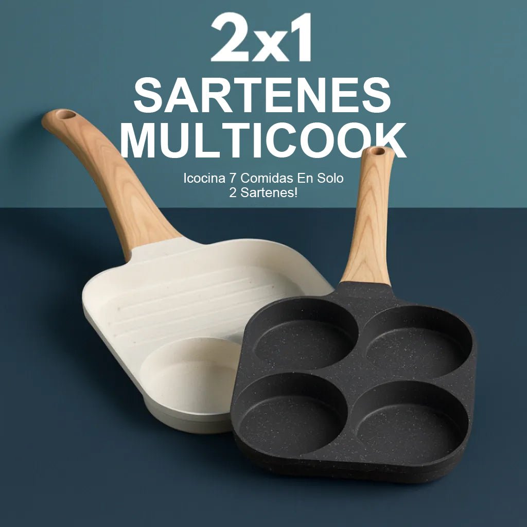 Sugerencia: Set Doble de 2 Sartenes Antiadherentes MultiCook Explori - Cocina 4 Platos sin Mezclar - GimidealSugerencia: Set Doble de 2 Sartenes Antiadherentes MultiCook Explori - Cocina 4 Platos sin MezclarGimidealGimidealSugerencia: Set Doble de 2 Sartenes Antiadherentes MultiCook Explori - Cocina 4 Platos sin Mezclar