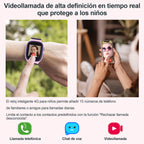 Reloj inteligente infantil con GPS 4G, videollamada y función SOS - Gimideal