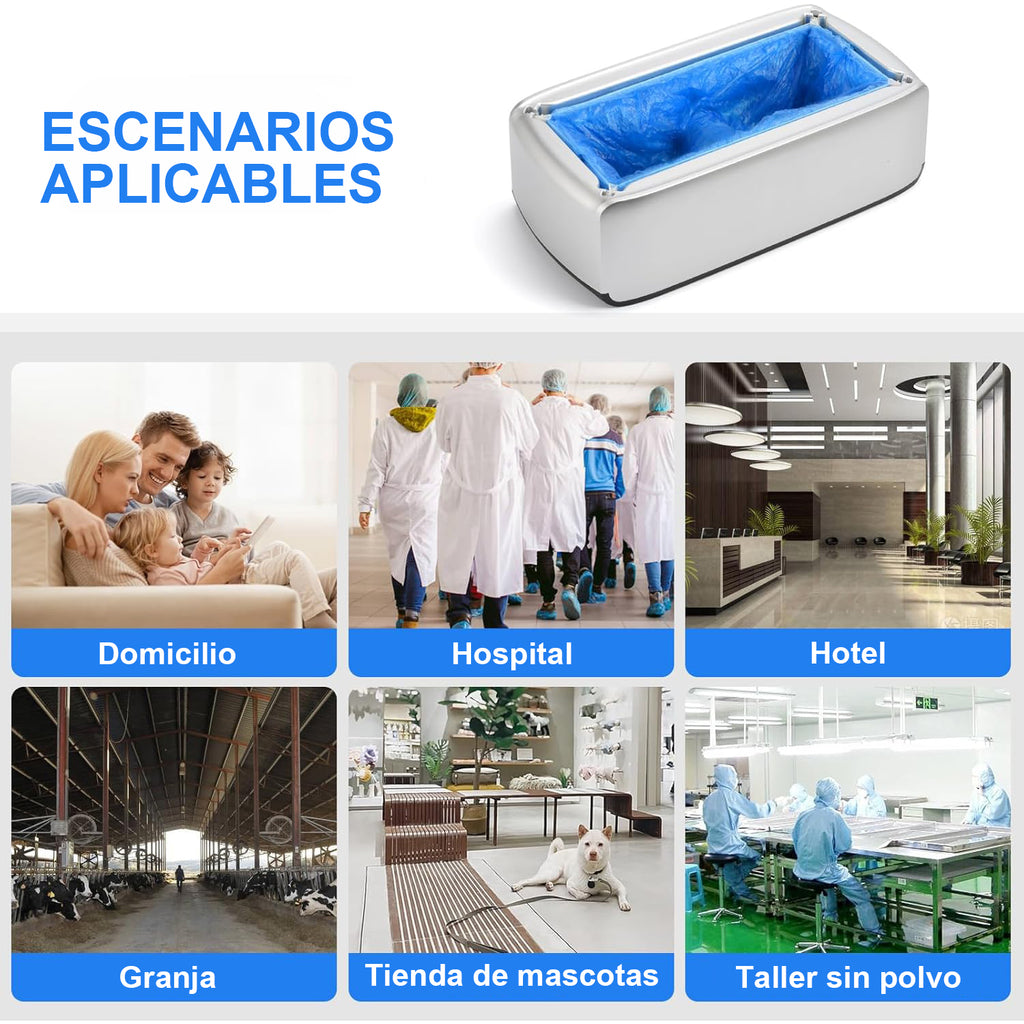 Dispensador Automático Cubrecalzado + 200 Fundas - Gimideal